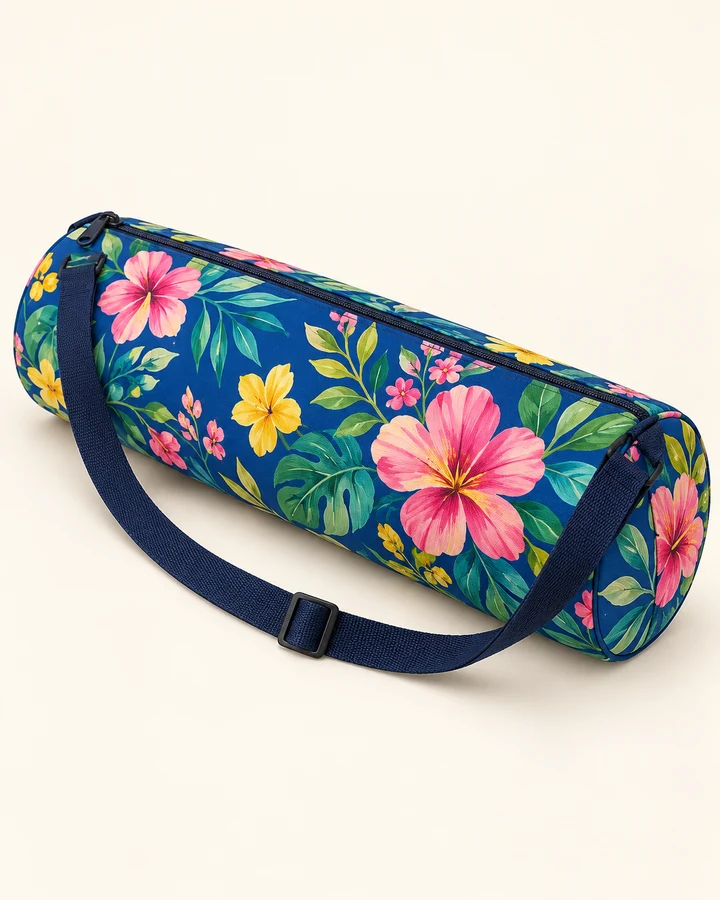Balance Of Life 12 oz cotton canvas yoga mat bag by Balance Of Life